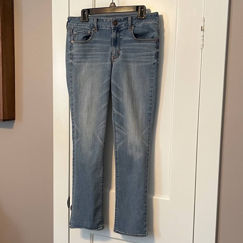 American Eagle Straight Stretch Jeans